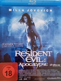 Resident Evil: Apocalypse (BD / FSK 18) Box Art