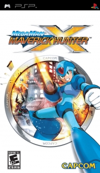 Mega Man Maverick Hunter X Box Art