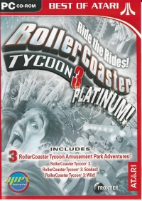 RollerCoaster Tycoon 3: Platinum - Best of Atari [ZA] Box Art