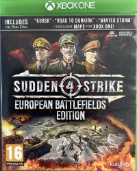 Sudden Strike 4 - European Battlefields Edition Box Art