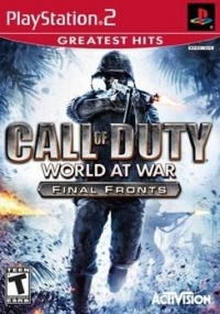 Call of Duty: World at War: Final Fronts - Greatest Hits Box Art