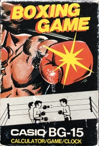 Boxing Game CASIO BG-15 Box Art