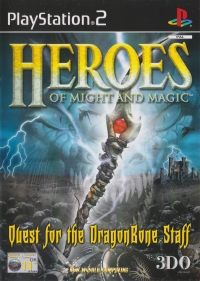 Heroes of Might and Magic: Quest for the DragonBone Staff Box Art
