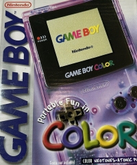 Nintendo Game Boy Color (Neotones-Atomic Purple) Box Art