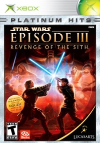 Star Wars: Episode III: Revenge of the Sith - Platinum Hits Box Art