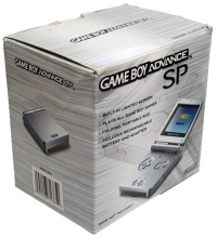 Nintendo Game Boy Advance SP (Silver) [AU] Box Art