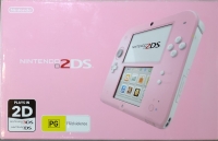 Nintendo 2DS (Pink + White) [AU] Box Art