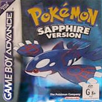 Pokémon Sapphire Version Box Art
