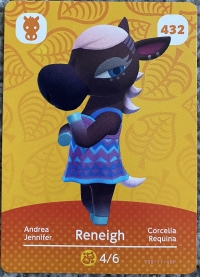 Animal Crossing #432 Reneigh Box Art