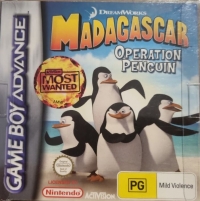 DreamWorks Madagascar: Operation Penguin Box Art