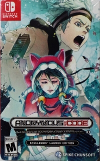 Anonymous;Code - SteelBook Launch Edition Box Art