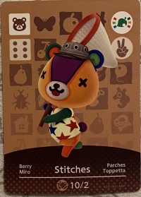 Animal Crossing: Amiibo Festival Stitches Box Art