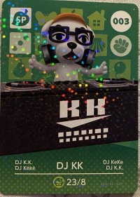 Animal Crossing #003 DJ KK Box Art