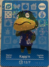 Animal Crossing #005 Kapp'n Box Art