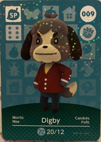 Animal Crossing #009 Digby Box Art