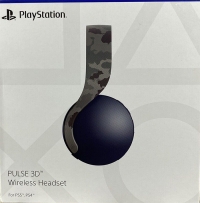 Sony Pulse 3D Wireless Headset (Gray Camouflage) Box Art