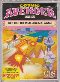 Cosmic Avenger (4L2023) Box Art