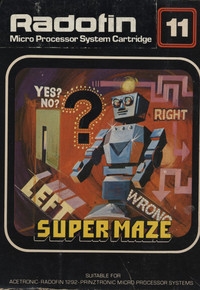 Super Maze Box Art