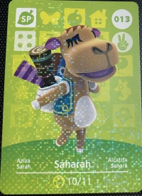 Animal Crossing #013 Saharah Box Art
