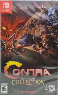 Contra Anniversary Collection (Contra III: The Alien Wars cover) Box Art