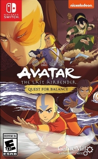 Avatar: The Last Airbender: Quest for Balance Box Art