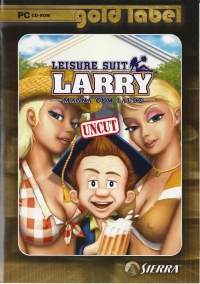 Leisure Suit Larry: Magna Cum Laude Uncut - Gold Label Box Art