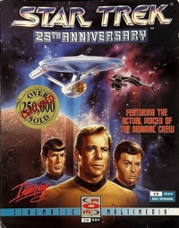 Star Trek: 25th Anniversary (CD ROM DOS Version) Box Art