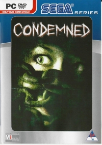 Condemned - Sega Series [ZA] Box Art