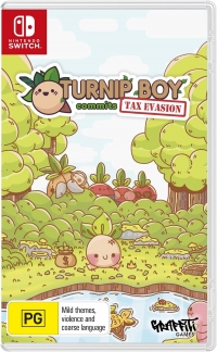 Turnip Boy Commits Tax Evasion Box Art