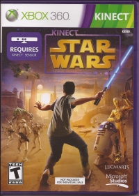 Kinect Star Wars (Not Packaged for Individual Sale) Box Art