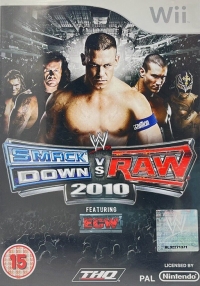 WWE SmackDown vs. Raw 2010 Box Art