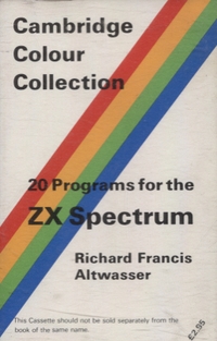 20 Programs for the ZX Spectrum Box Art