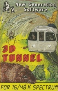 3D Tunnel Box Art