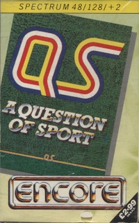 Question of Sport, A - Encore Box Art