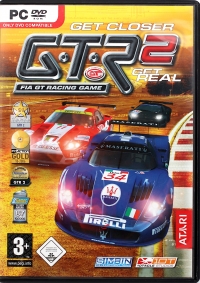 GTR 2: FIA GT Racing Game (black keep case) Box Art