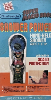 Super Mario Bros. Shower Power Box Art