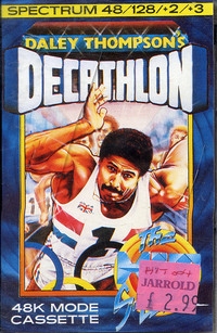 Daley Thompson's Decathlon - The Hit Squad Box Art