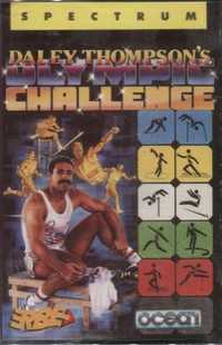 Daley Thompson's Olympic Challenge [ES] Box Art