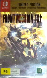 Front Mission 1st Remake - Limited Edition Box Art