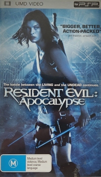 Resident Evil: Apocalypse Box Art