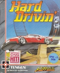 Hard Drivin' (disk) Box Art