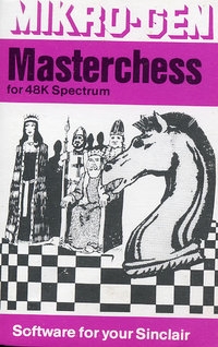 Masterchess (Mikro-Gen) Box Art