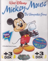 Mickey Mouse: The Computer Game (disk) Box Art