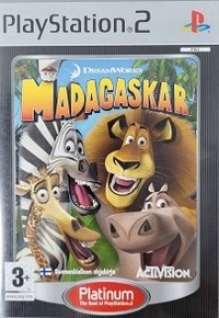 DreamWorks Madagaskar - Platinum [FI] Box Art