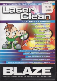 Blaze Laser Clean CD Lens Cleaner Box Art
