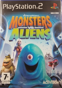 DreamWorks Monsters vs Aliens Box Art
