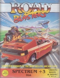 RoadBlasters (disk) Box Art