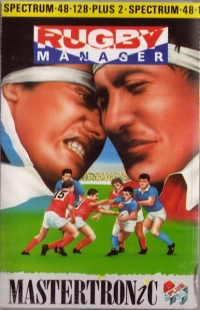 Rugby Manager (Mastertronic) Box Art