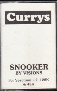 Snooker (Currys) Box Art