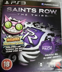 Saints Row: The Third (Invincible Pack) Box Art